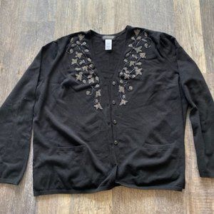 JONES NEW YORK COLLECTION embellished cardigan